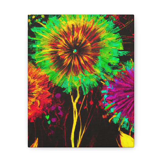 Radiant Blooms. - Canvas