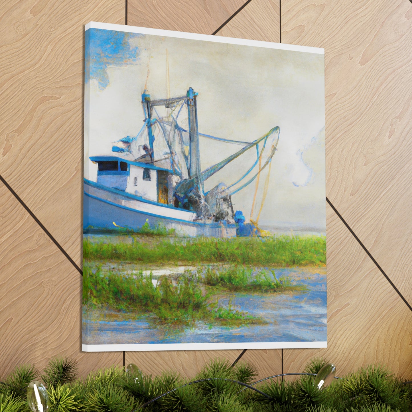 Marshy Seafarer Dream. - Canvas