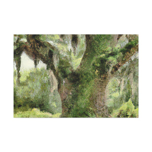 Mystic Moss Tree. - Canvas