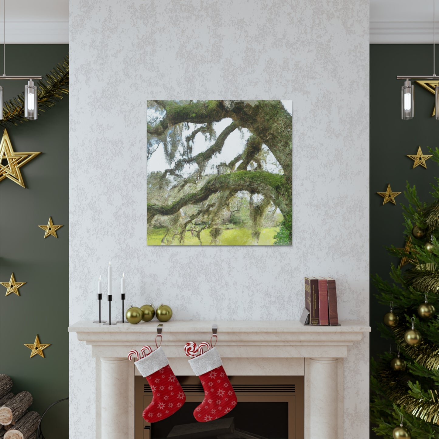 Live Oak Dreaming. - Canvas