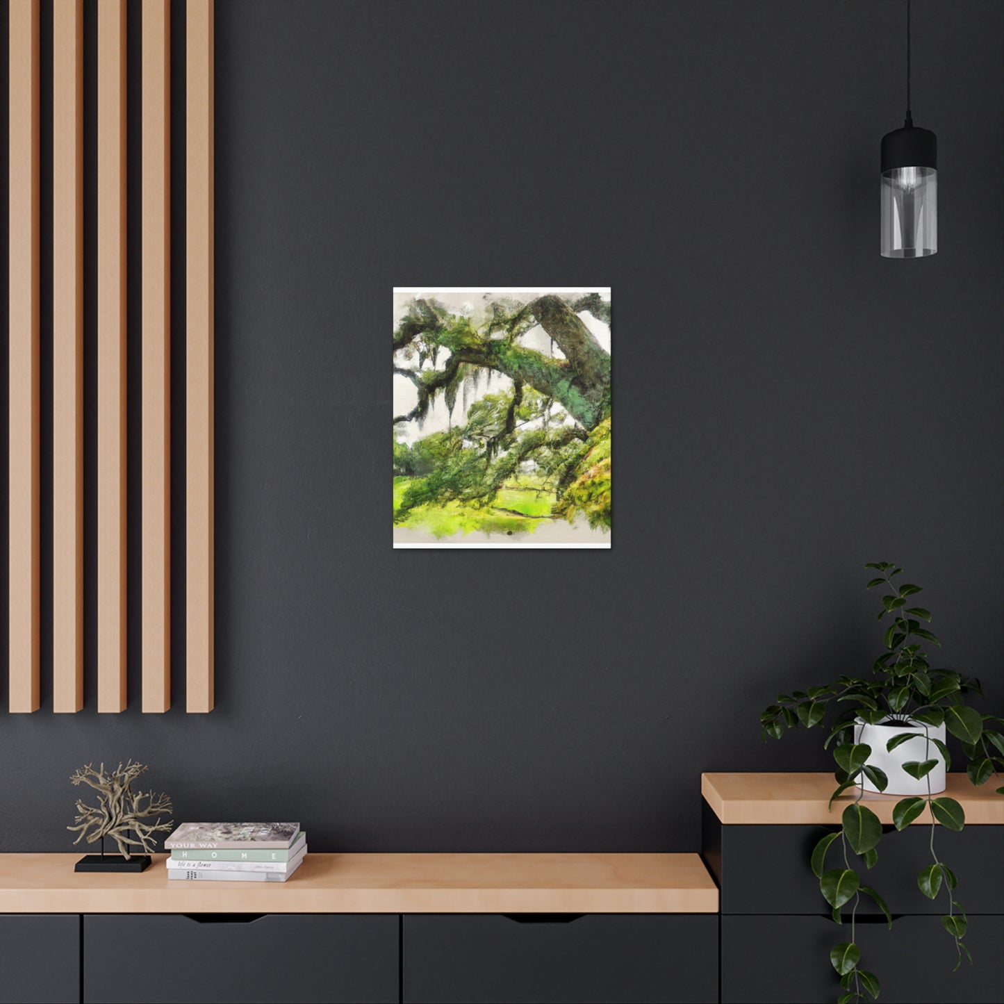 Windy Moss Lullaby - Canvas