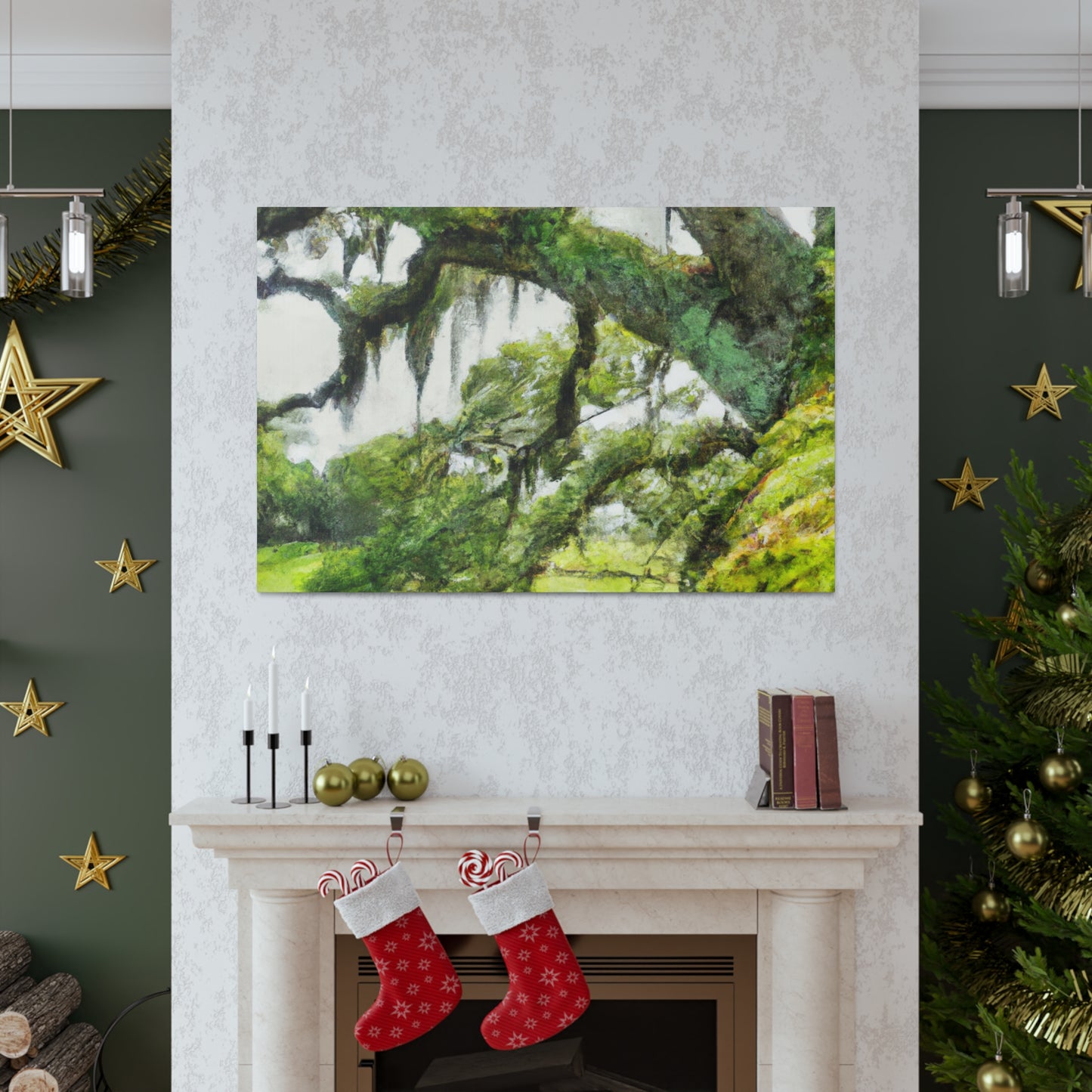 Windy Moss Lullaby - Canvas