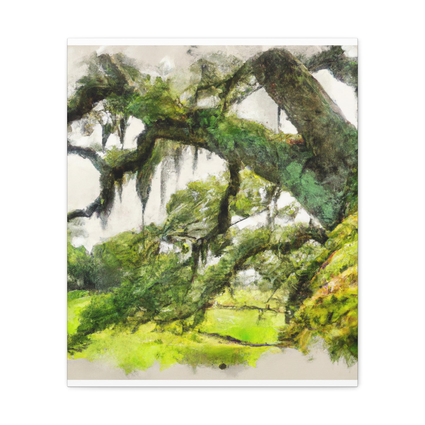 Windy Moss Lullaby - Canvas