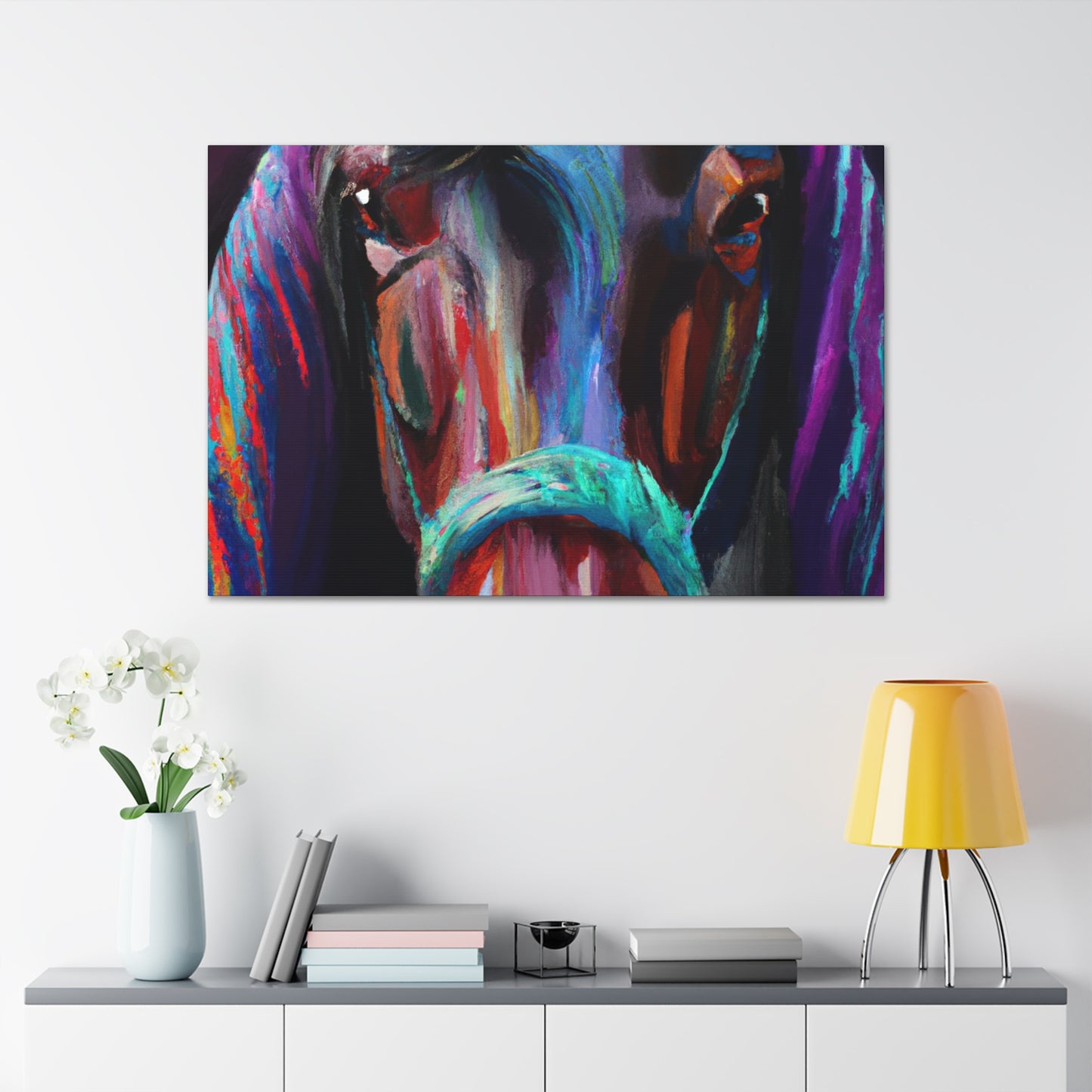 "Horse Prism" - Canvas