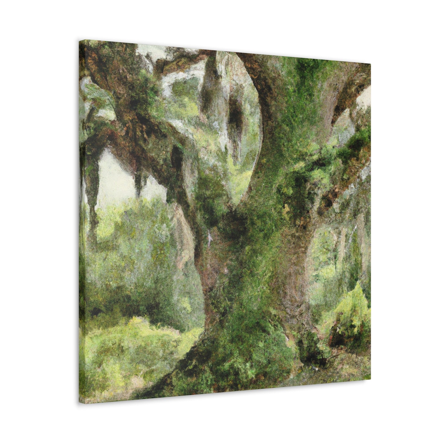 Mystic Moss Tree. - Canvas