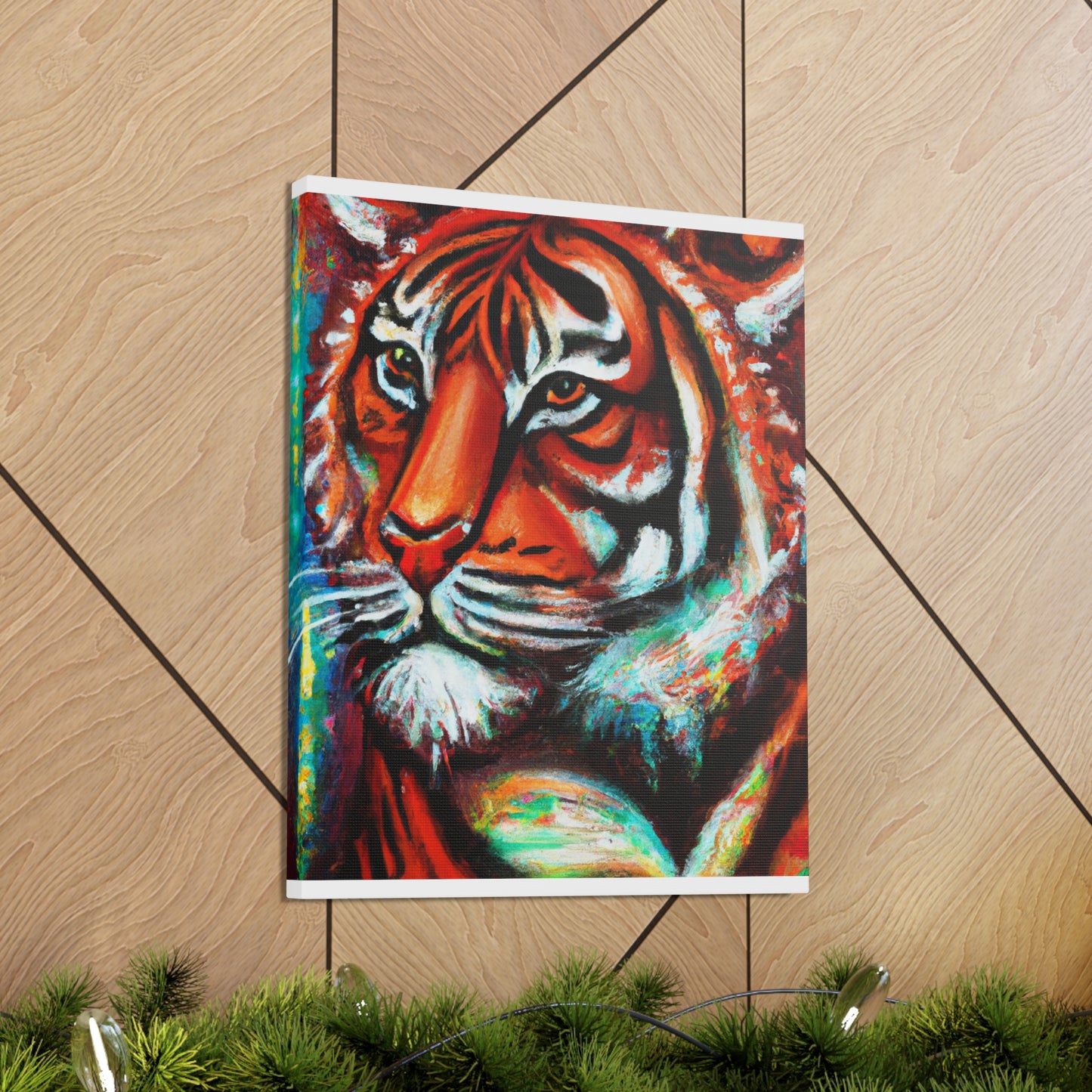 Tiger Radiance. - Canvas