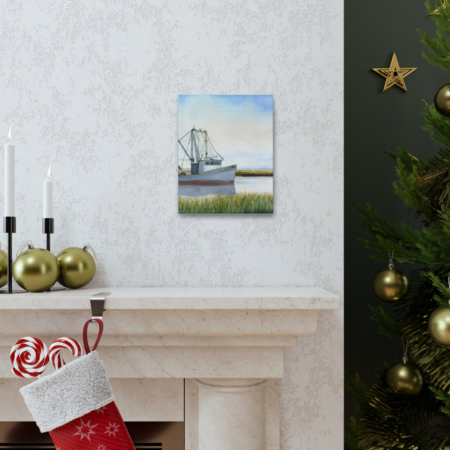 Skylit Shrimpings. - Canvas
