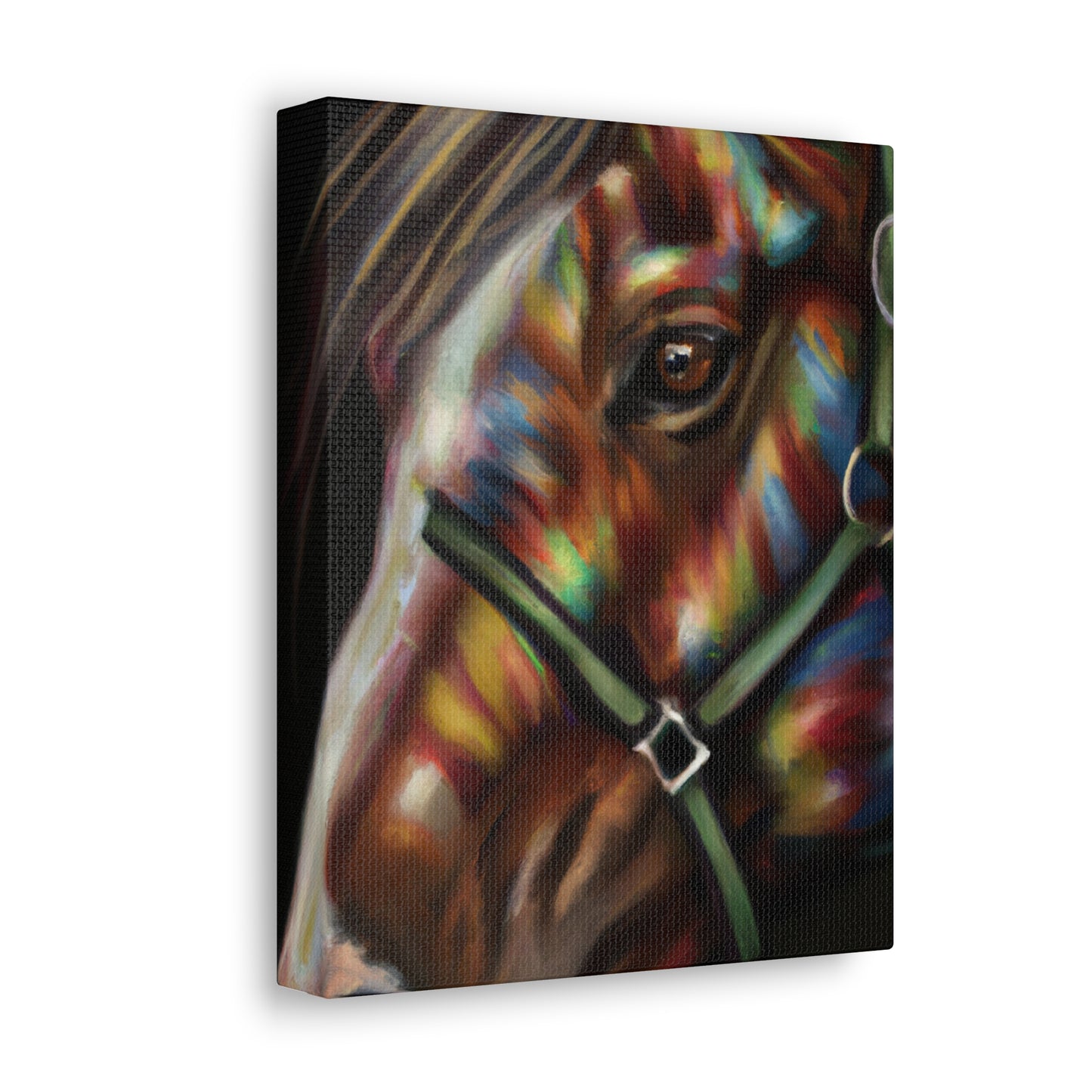 "Vivid Steed". - Canvas