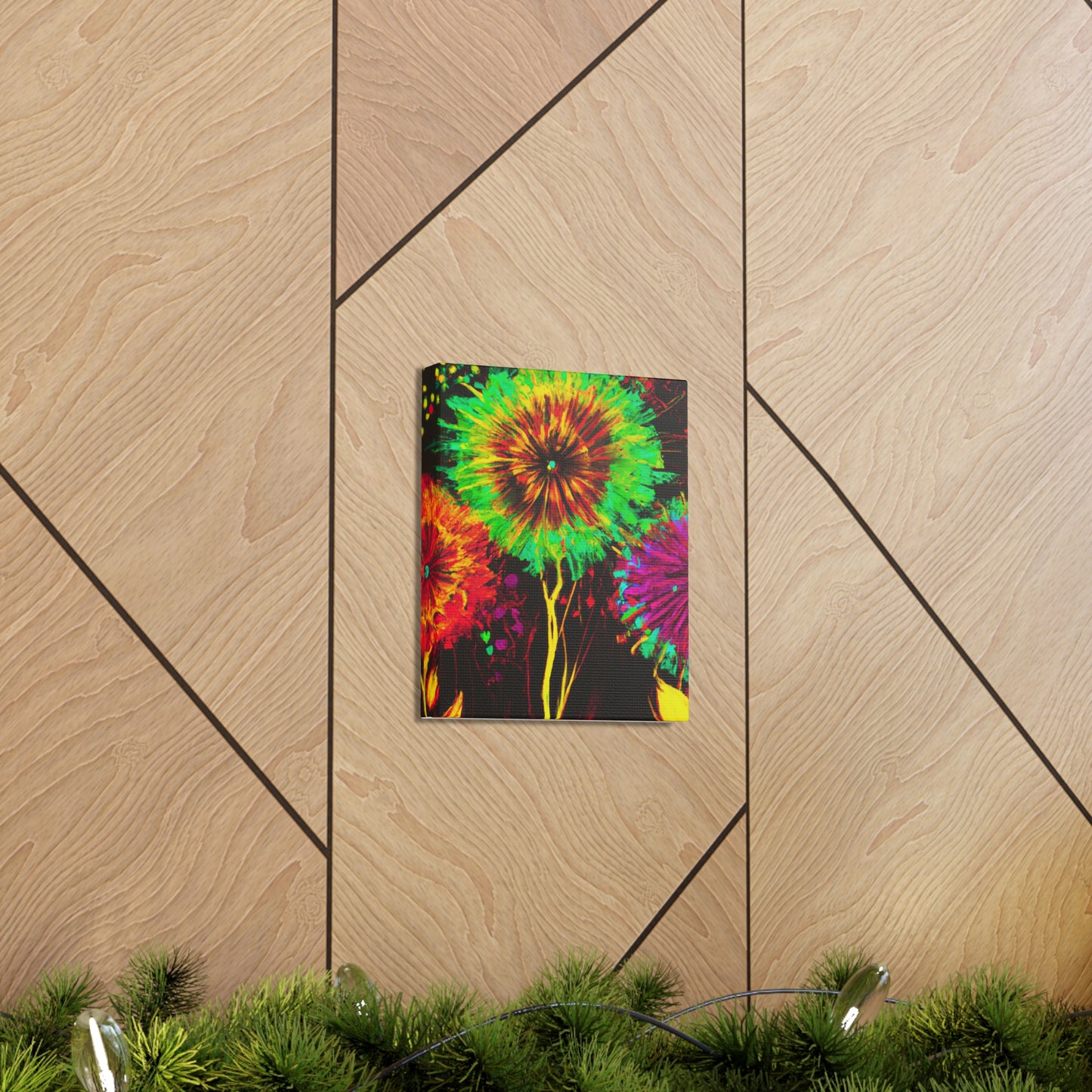 Radiant Blooms. - Canvas