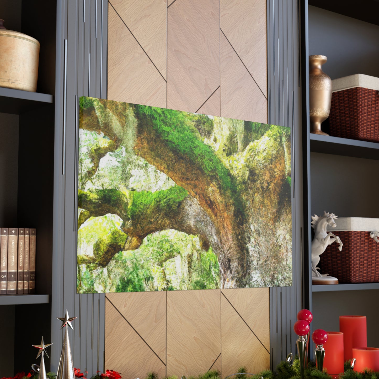 Vibrant Oak Harmony - Canvas