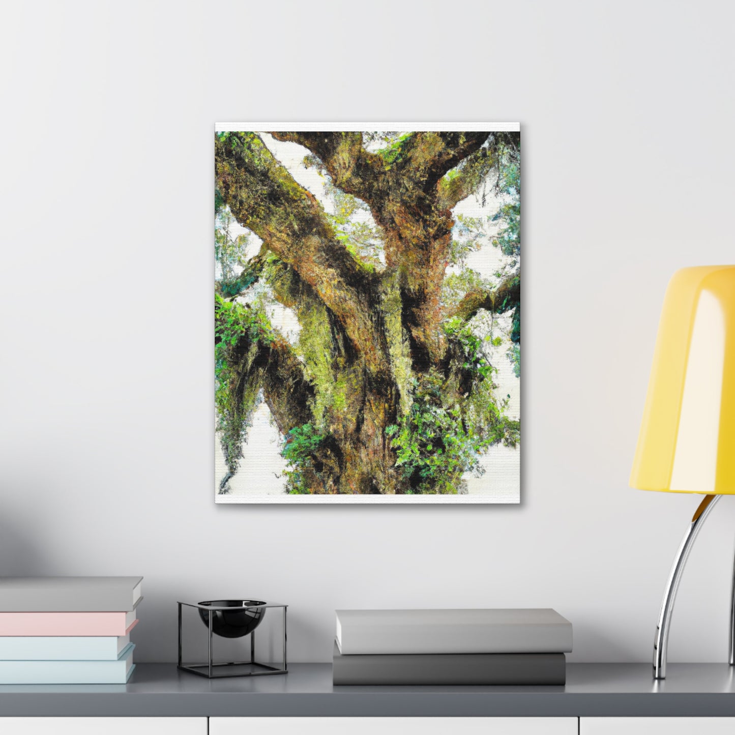 Vivid Woodland Scene - Canvas