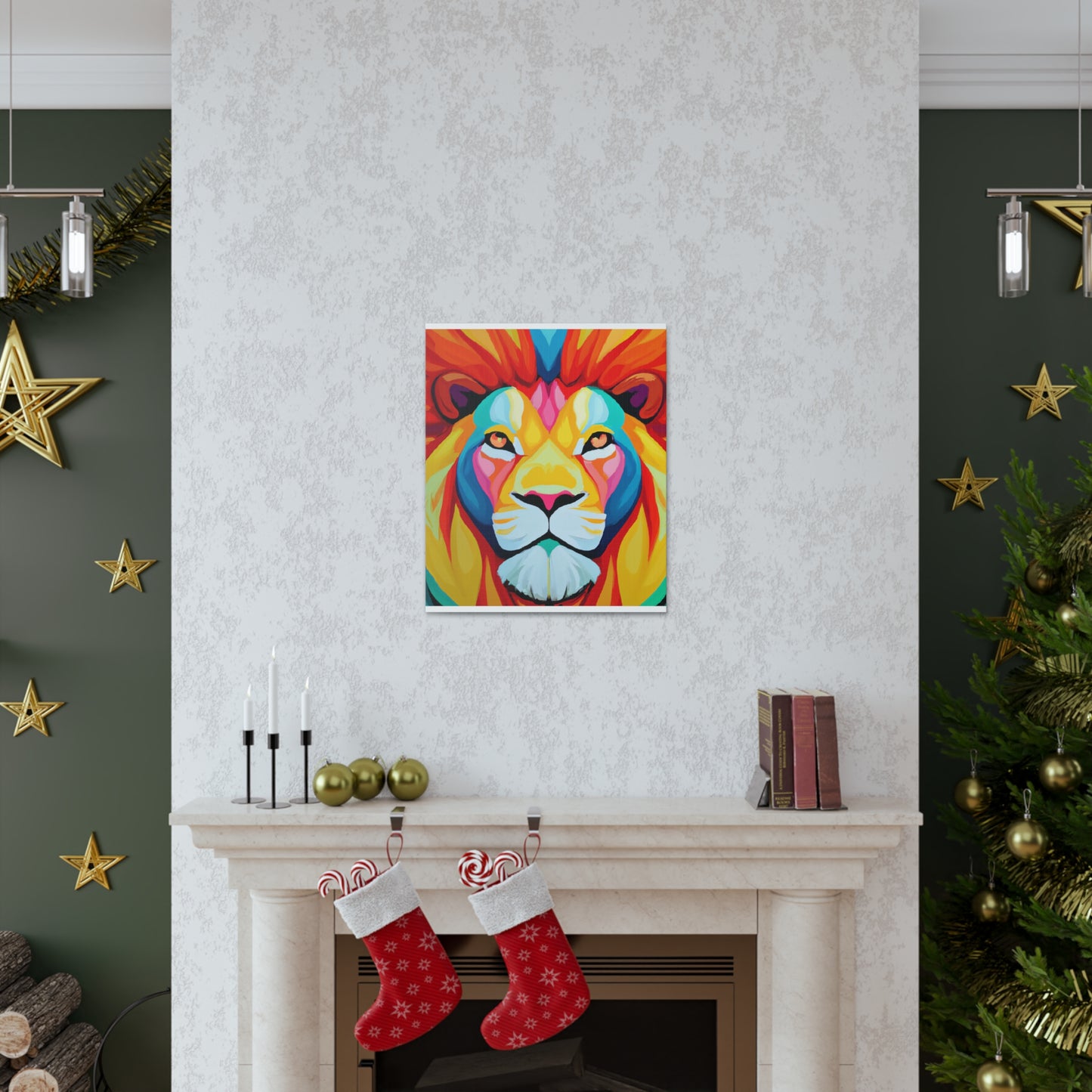 Mane Mosaic - Canvas