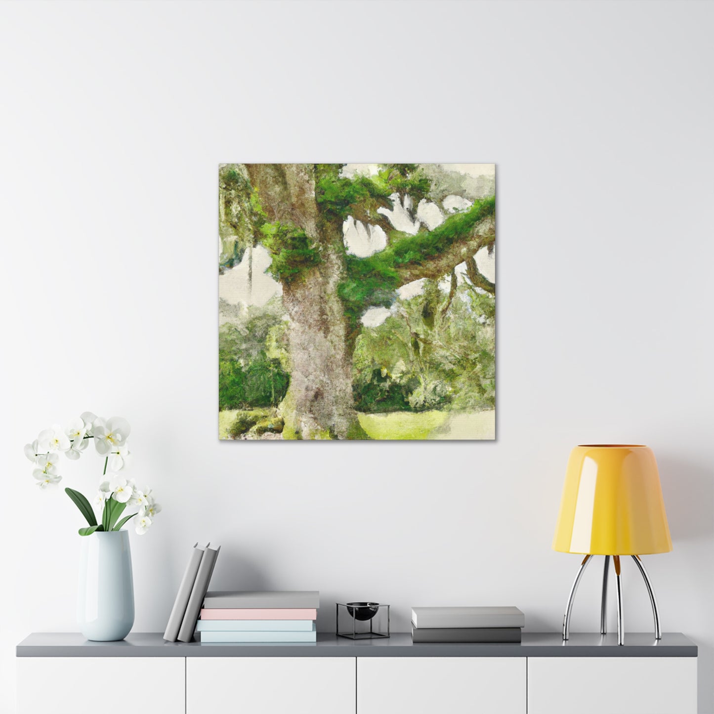 Rural Splendor Moss - Canvas