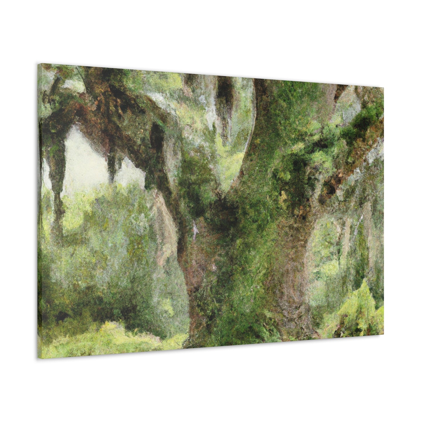 Mystic Moss Tree. - Canvas