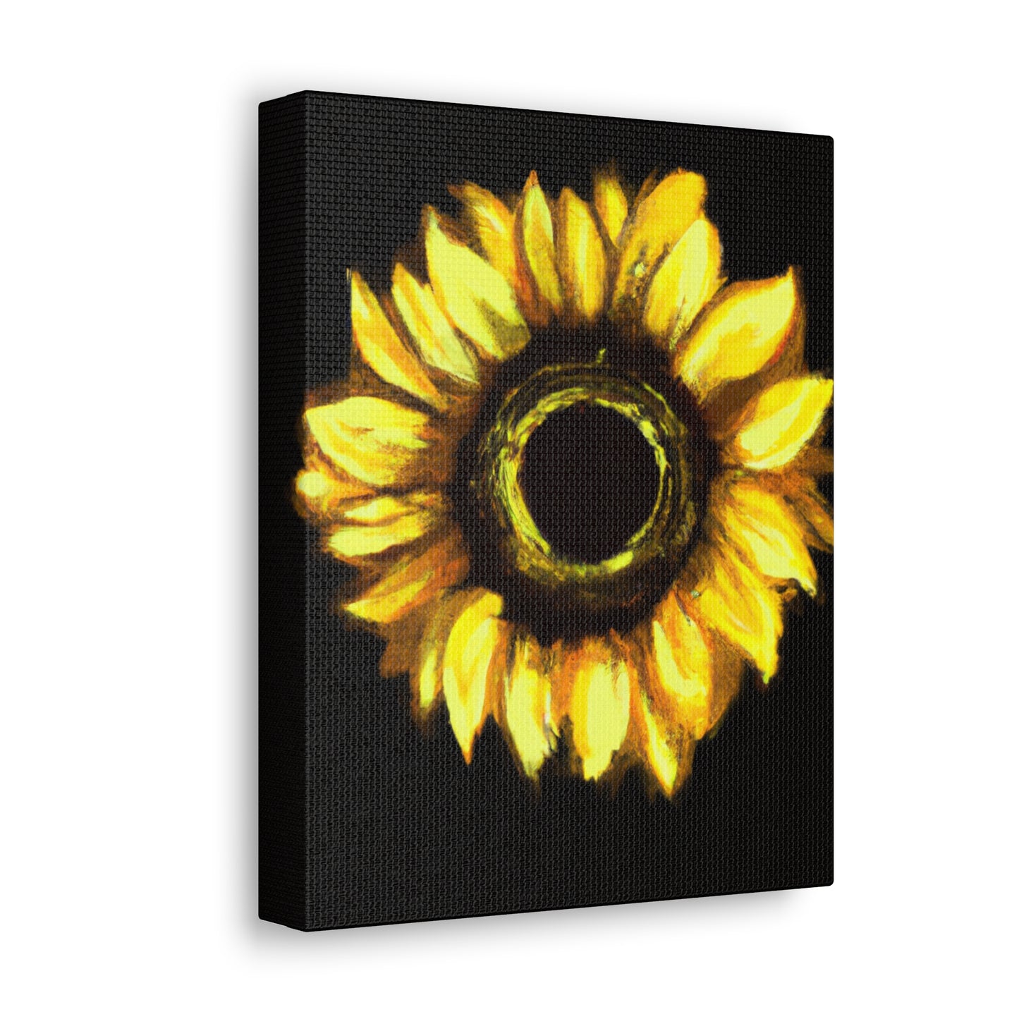 Sunflower Sparkle Glow. - Canvas