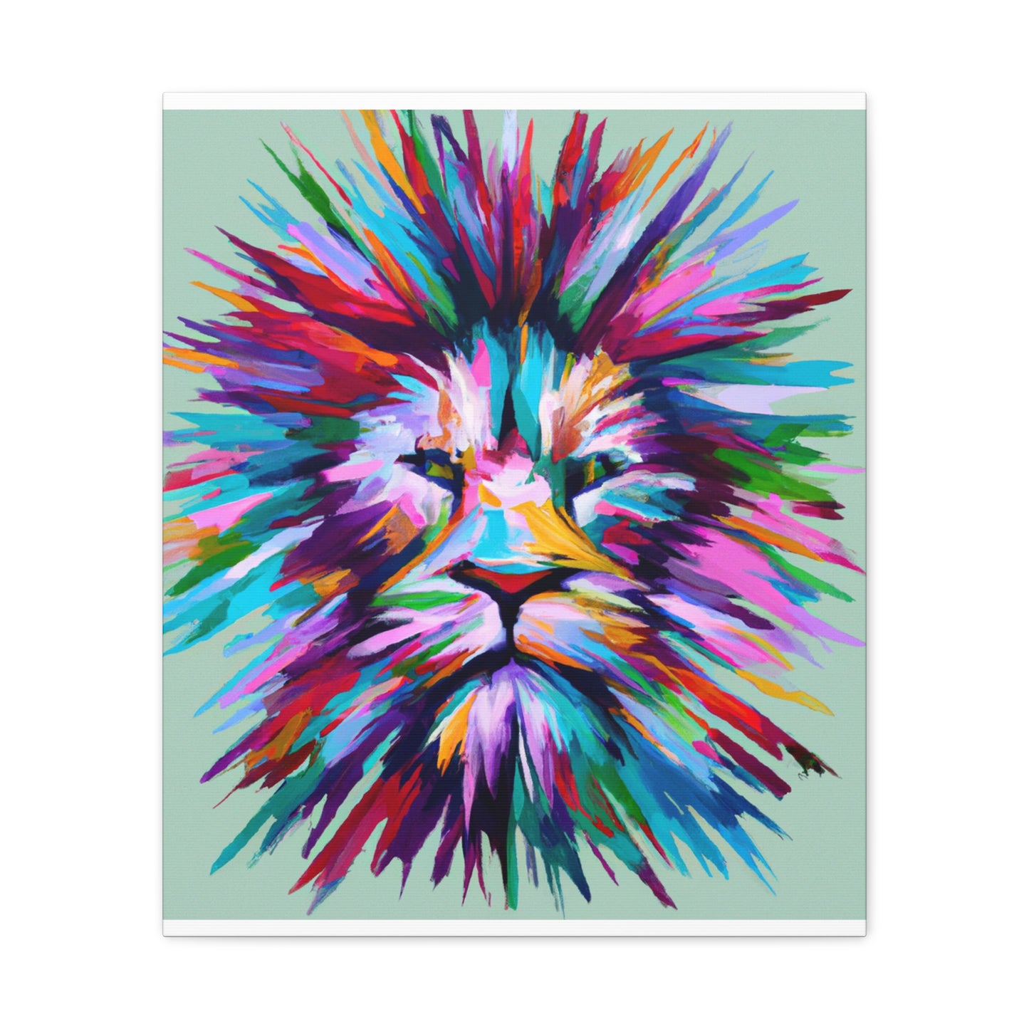 Vivid Mane - Canvas