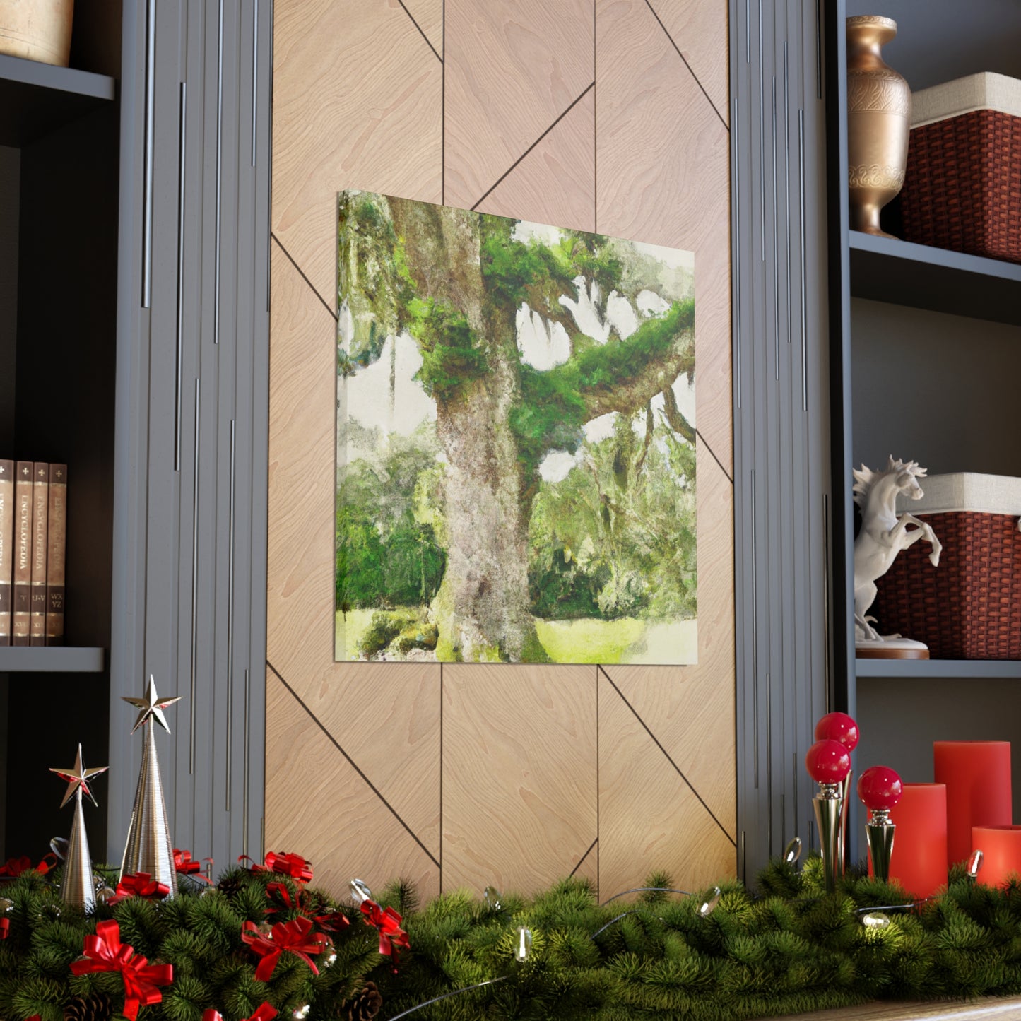 Rural Splendor Moss - Canvas
