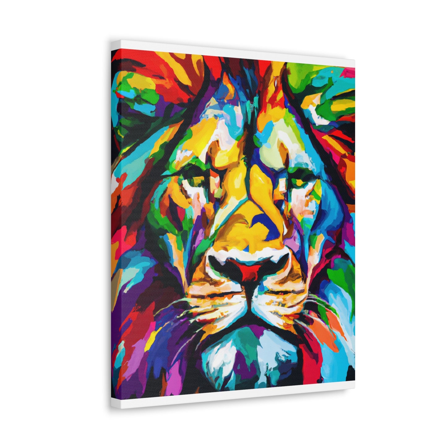 Lion Prism. - Canvas