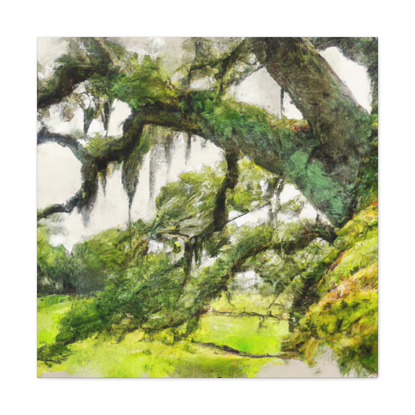 Windy Moss Lullaby - Canvas