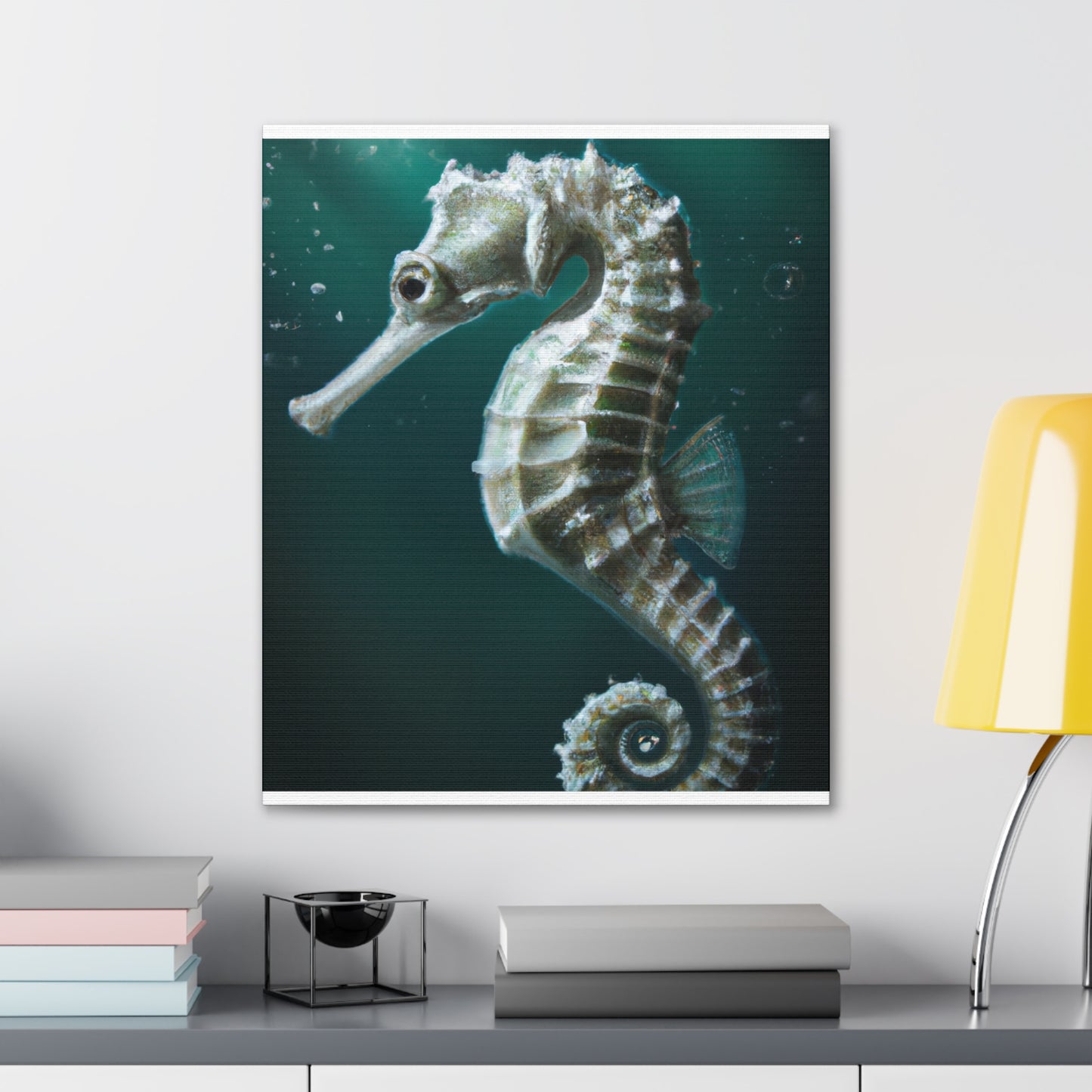 Ocean Seahorse Dreaming - Canvas