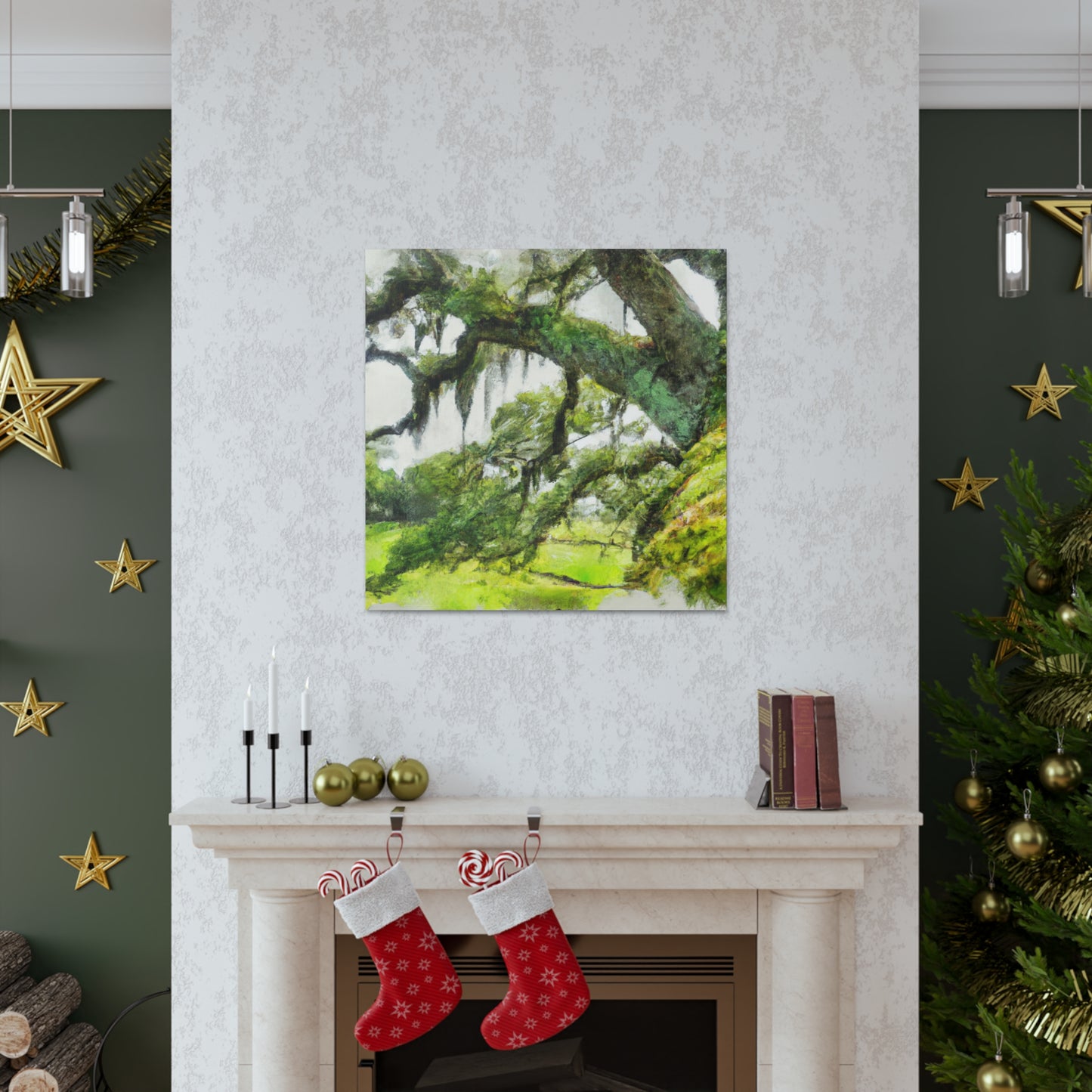 Windy Moss Lullaby - Canvas