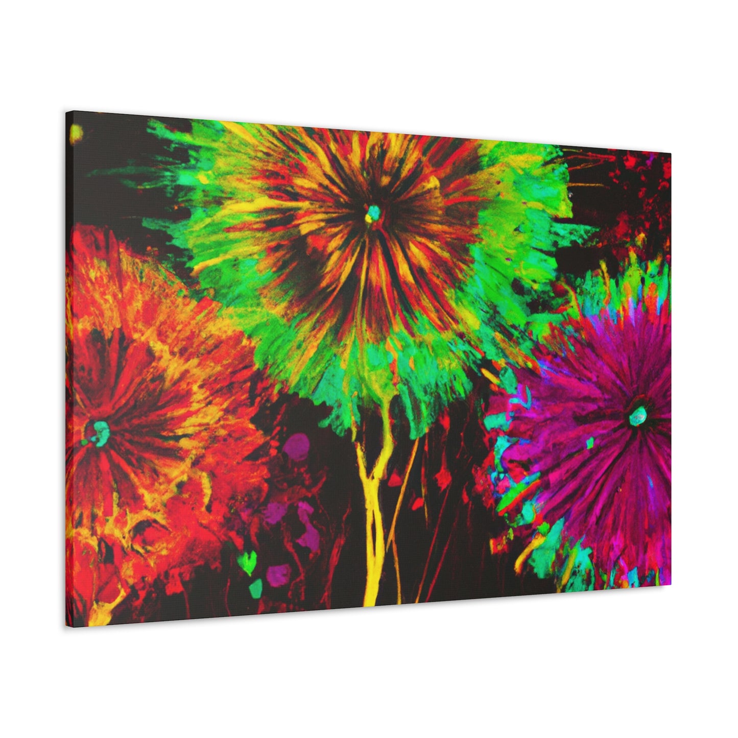 Radiant Blooms. - Canvas