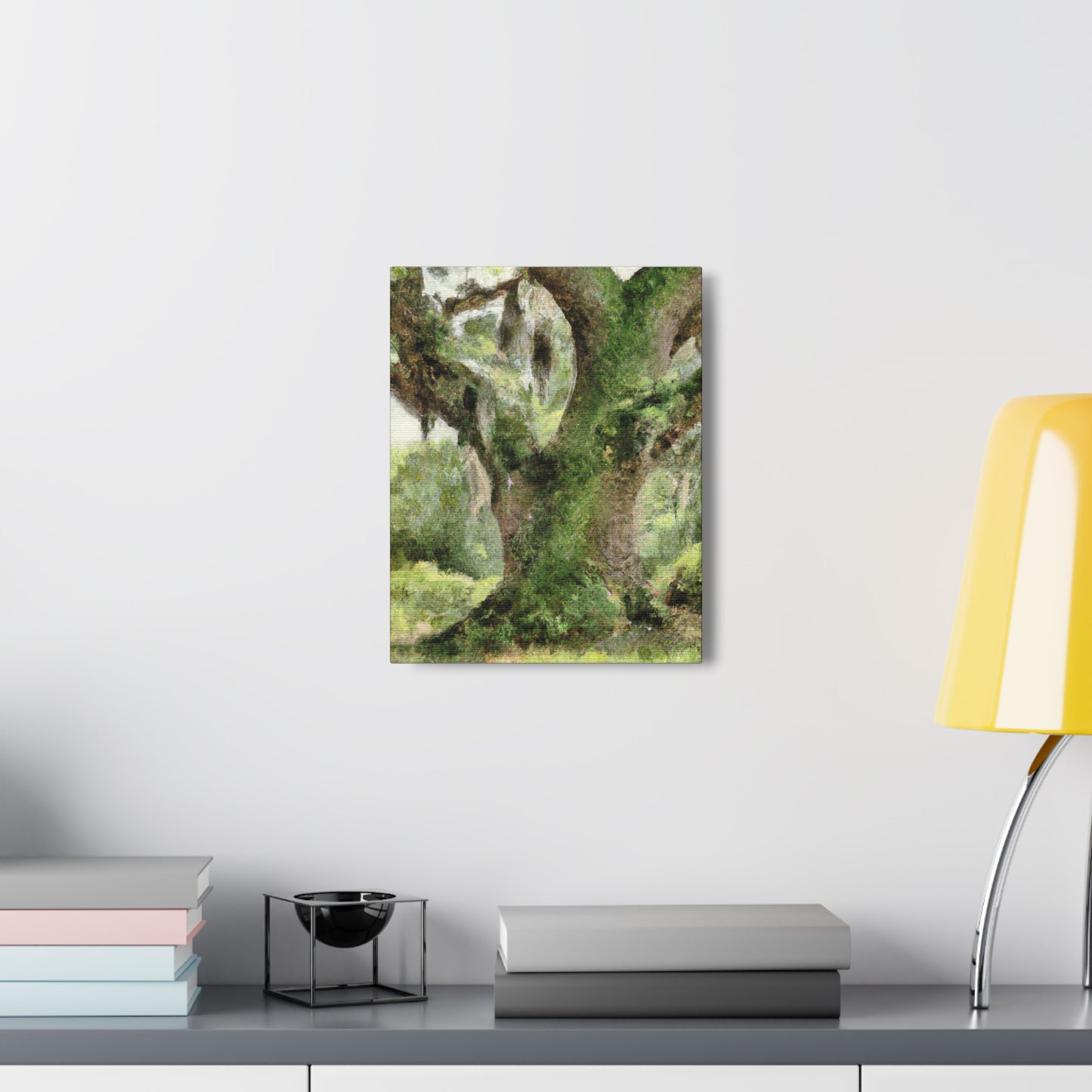 Mystic Moss Tree. - Canvas