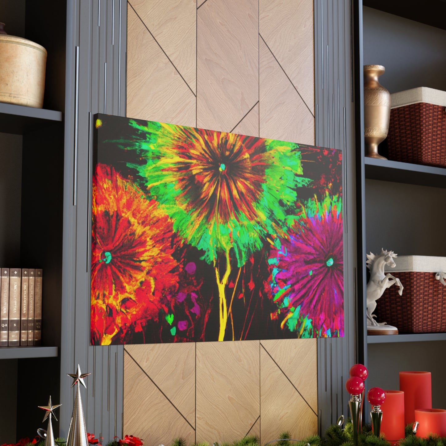 Radiant Blooms. - Canvas