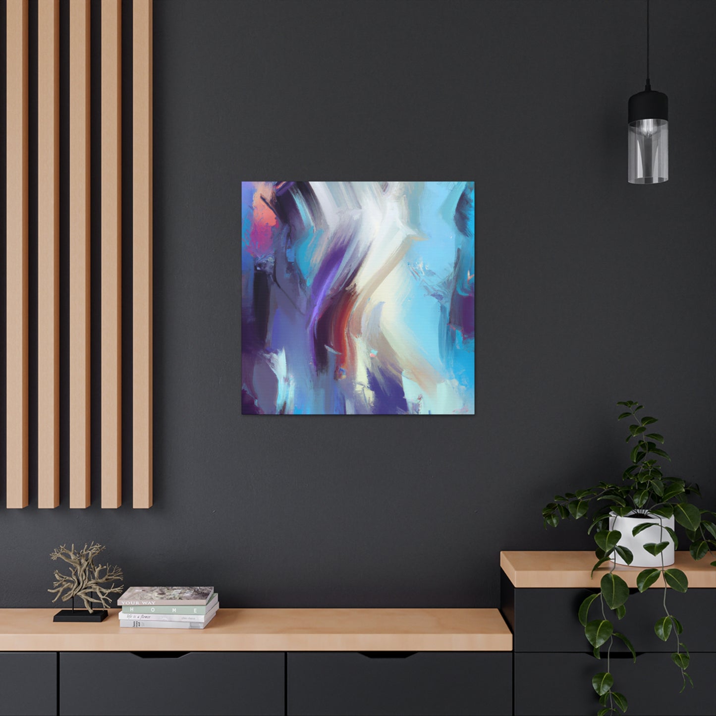 Colorful Splatter Unleashed. - Canvas