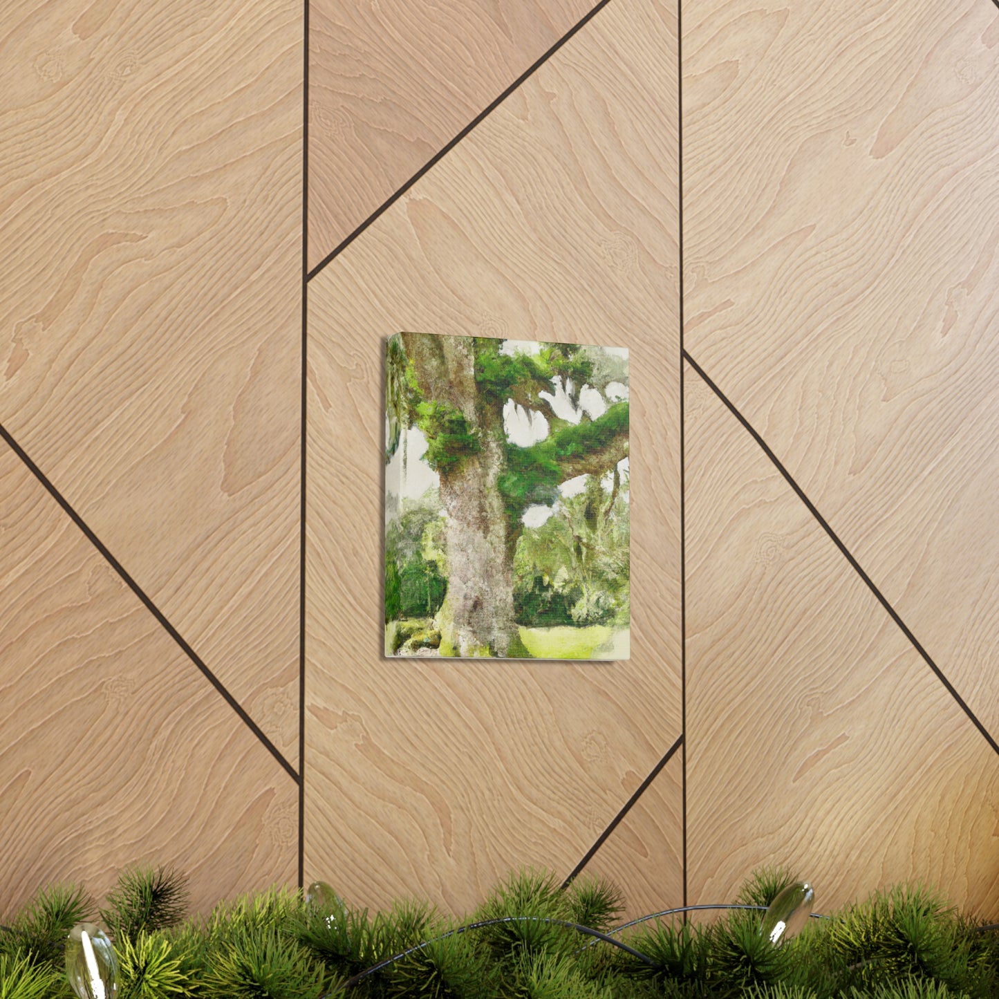 Rural Splendor Moss - Canvas