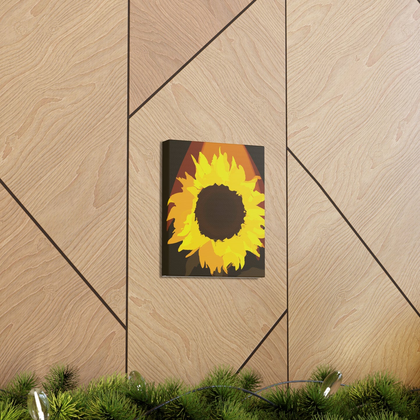 Divine Sun Petal. - Canvas
