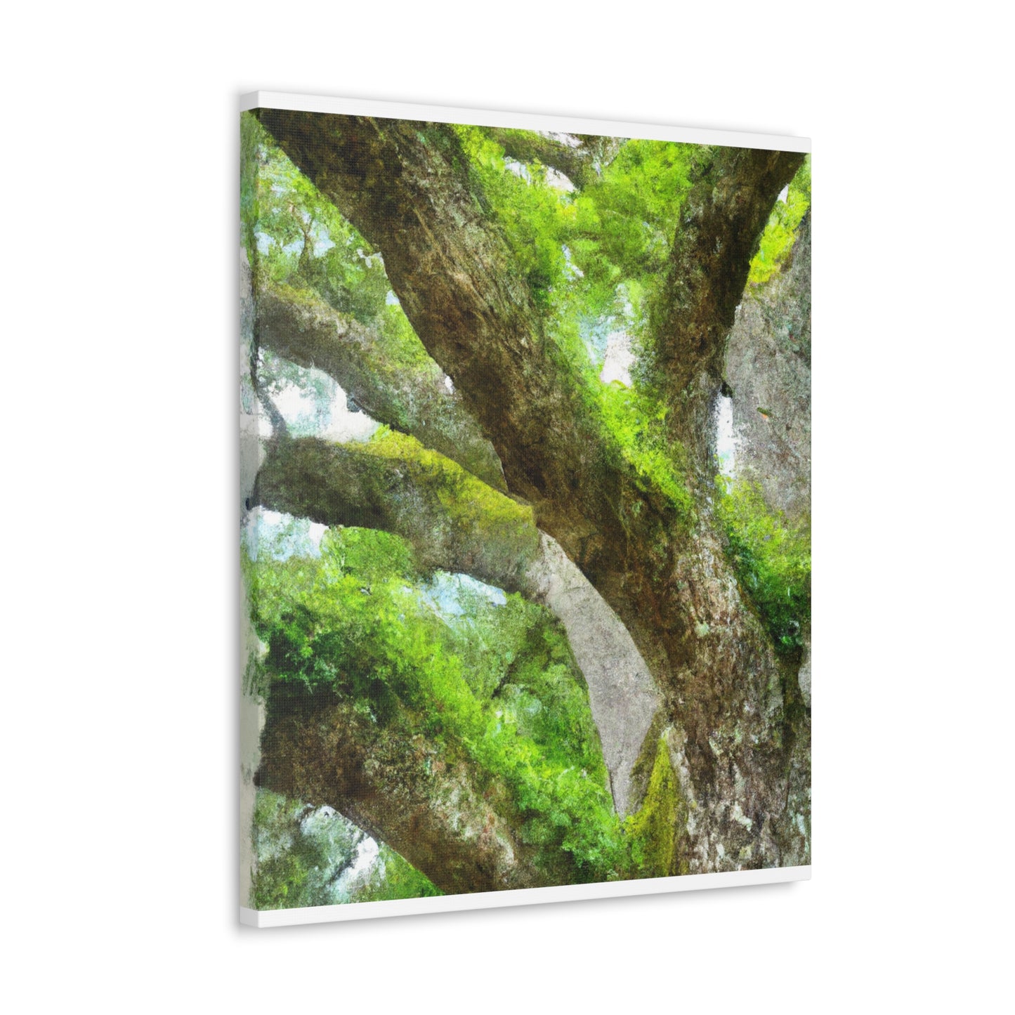 Vibrant Forest Dream. - Canvas