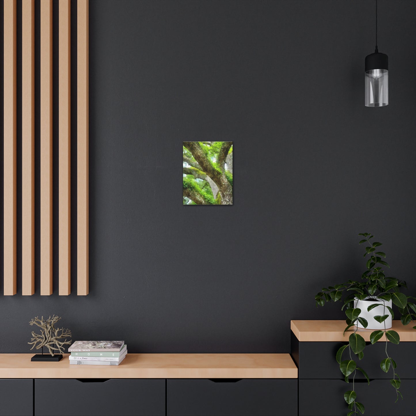 Vibrant Forest Dream. - Canvas