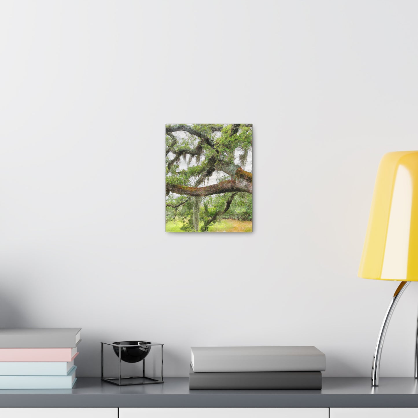 Faded Grandeur Oak. - Canvas