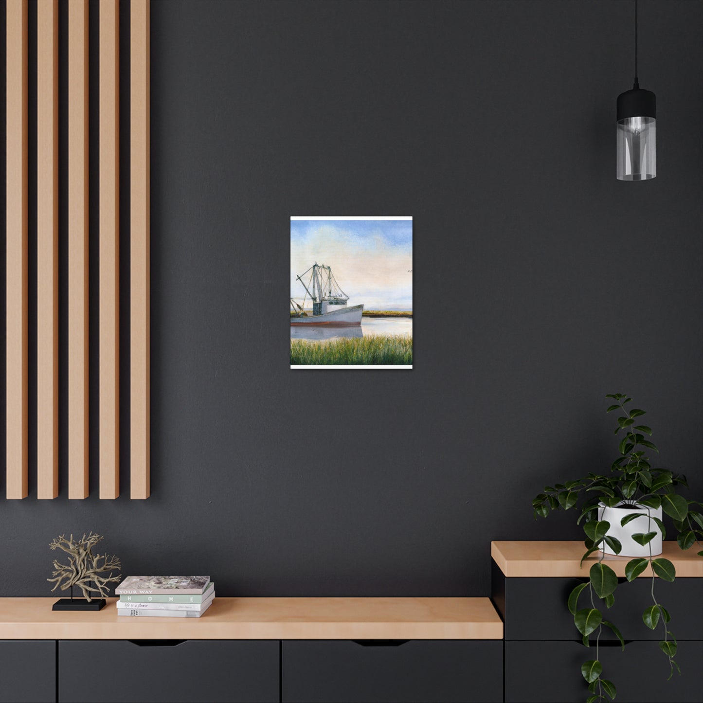 Skylit Shrimpings. - Canvas