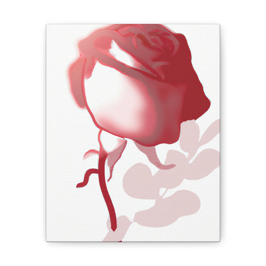 Abstract Floral Blush - Canvas