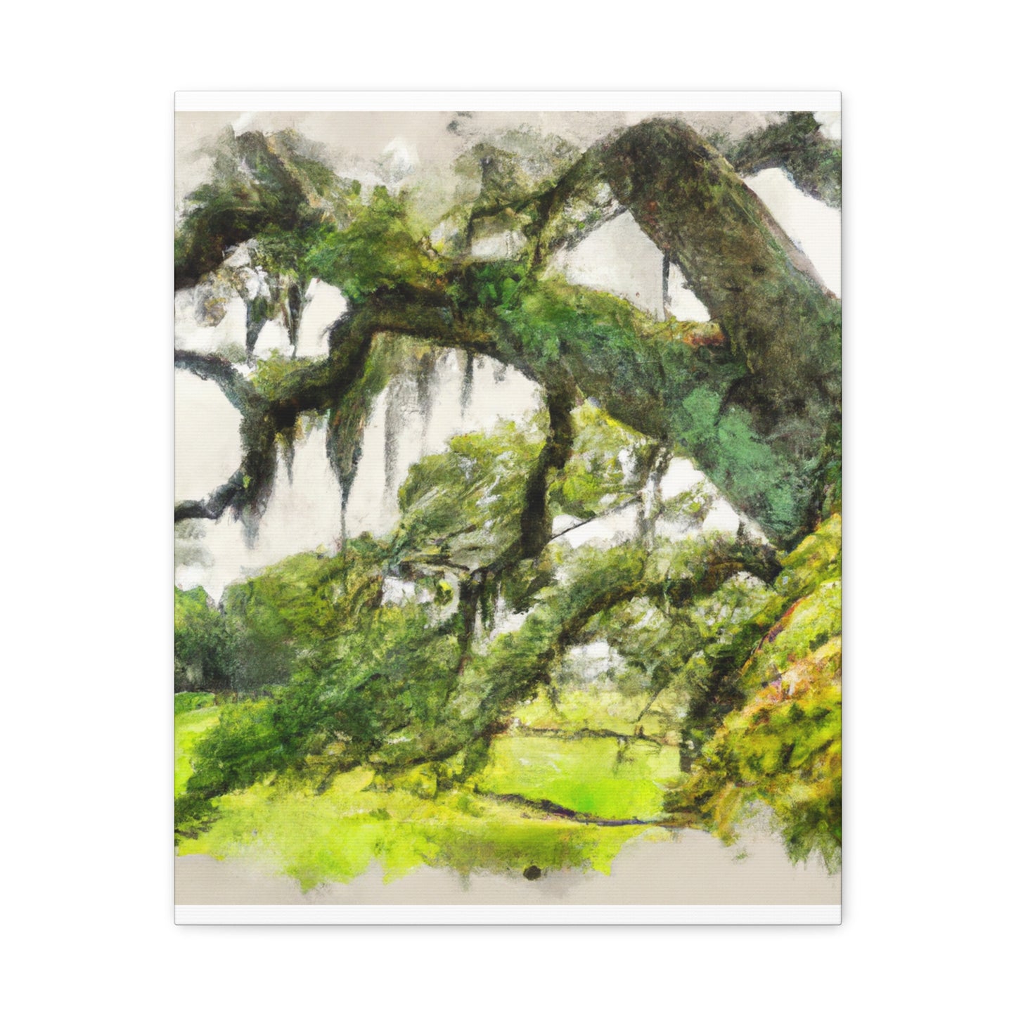 Windy Moss Lullaby - Canvas