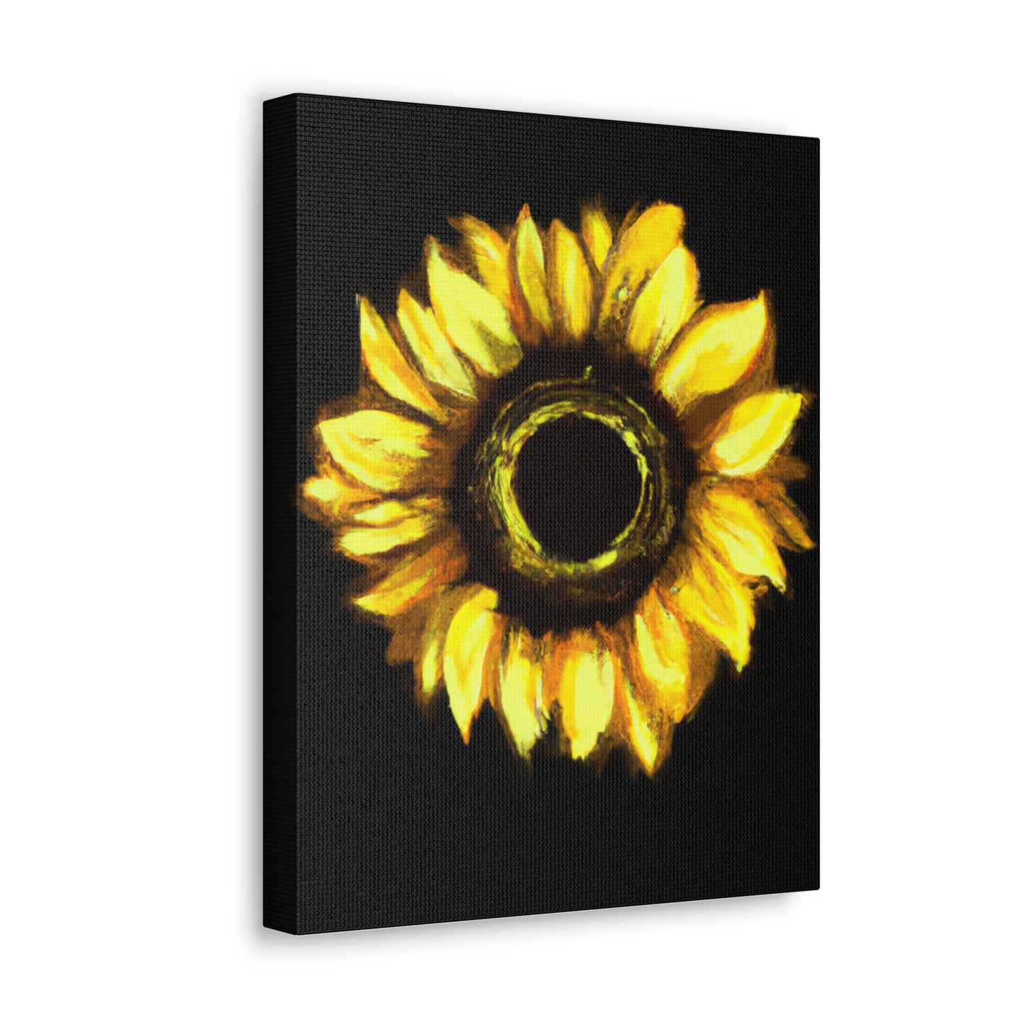 Sunflower Sparkle Glow. - Canvas