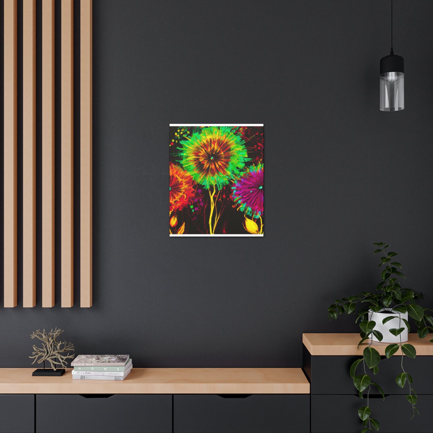 Radiant Blooms. - Canvas