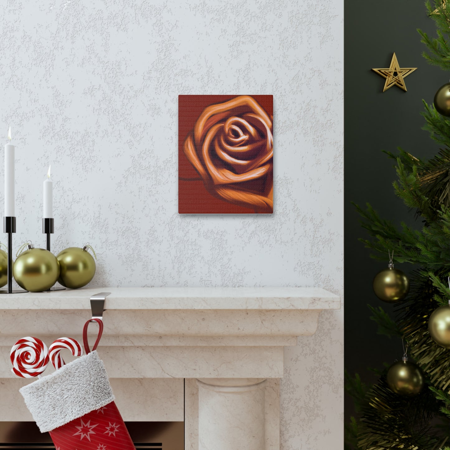 Rose Petal Bliss - Canvas