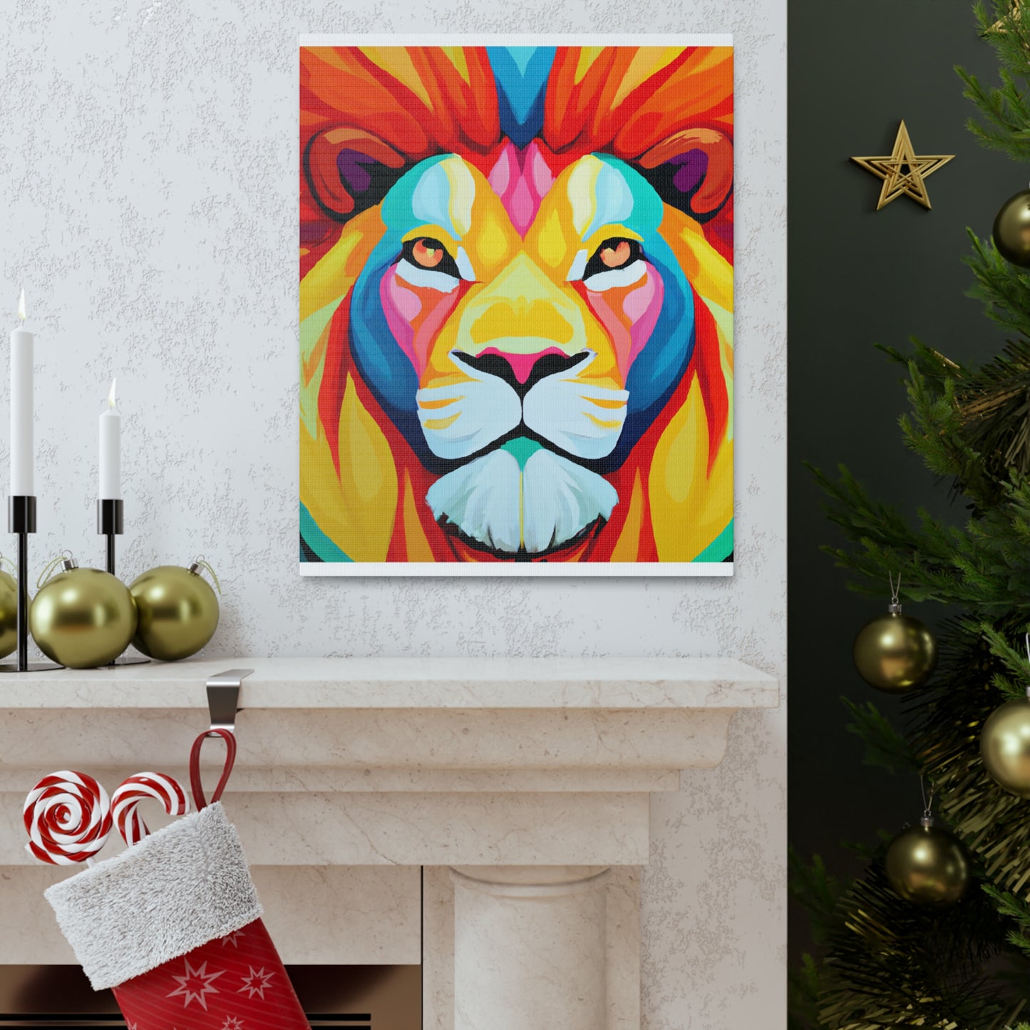 Mane Mosaic - Canvas
