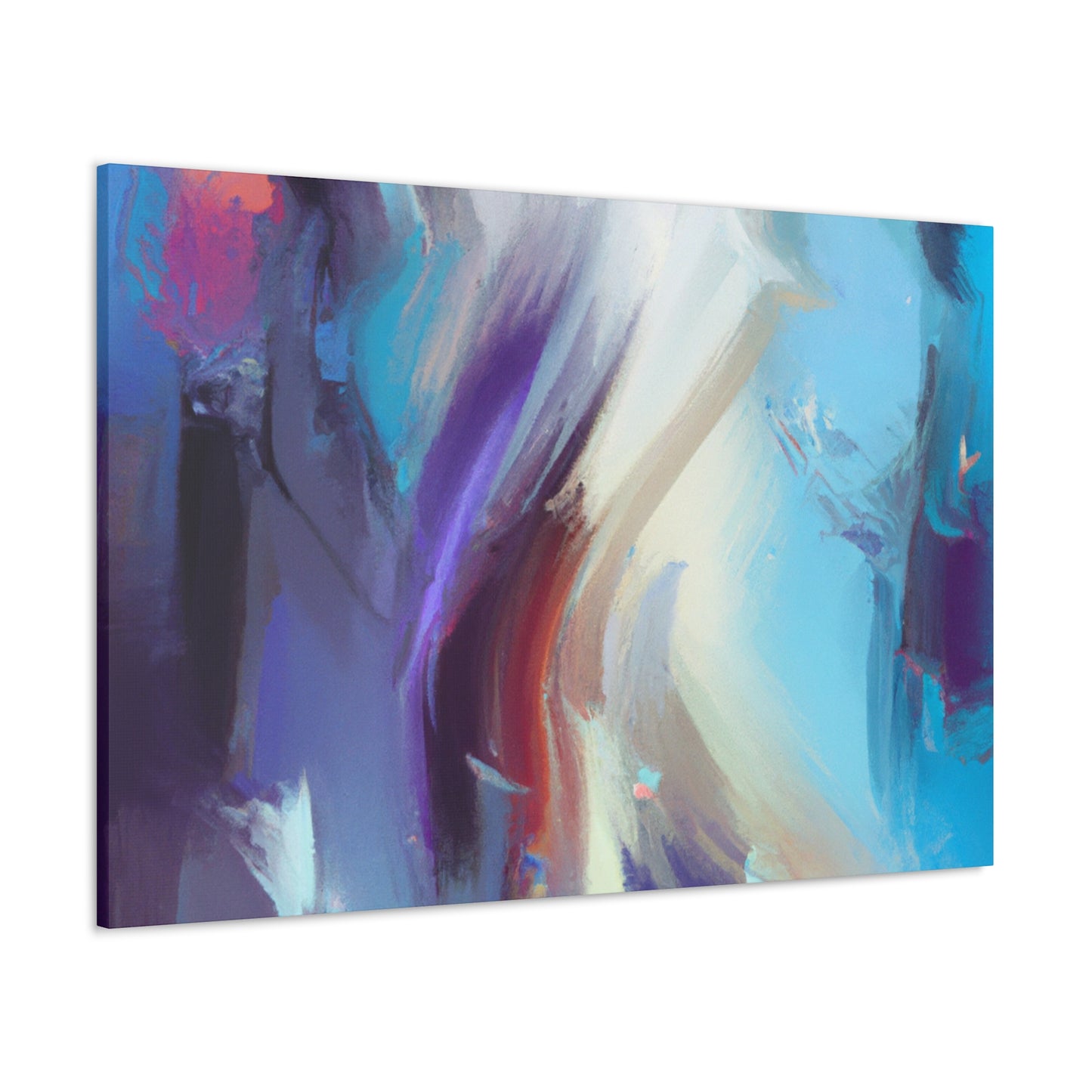 Colorful Splatter Unleashed. - Canvas