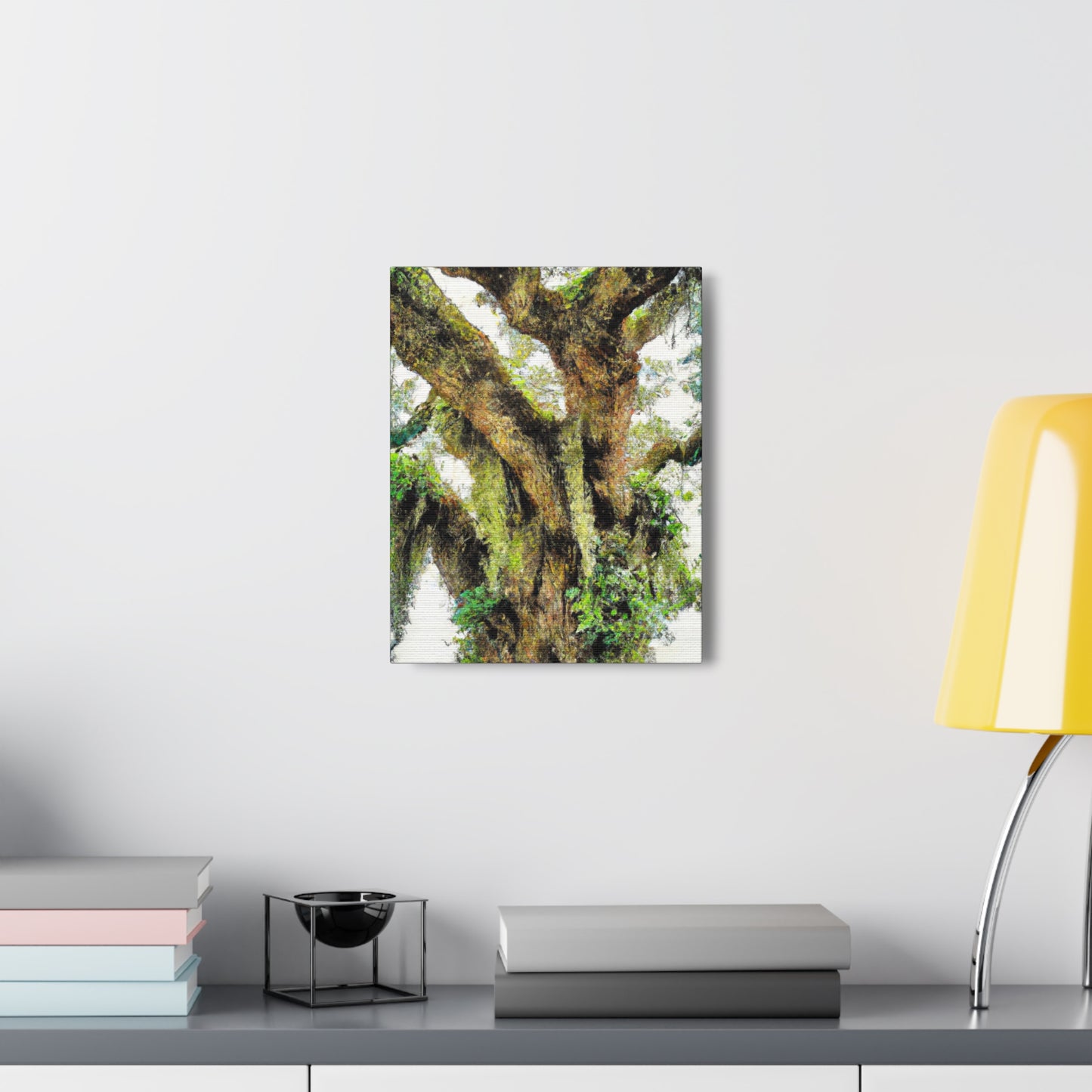Vivid Woodland Scene - Canvas