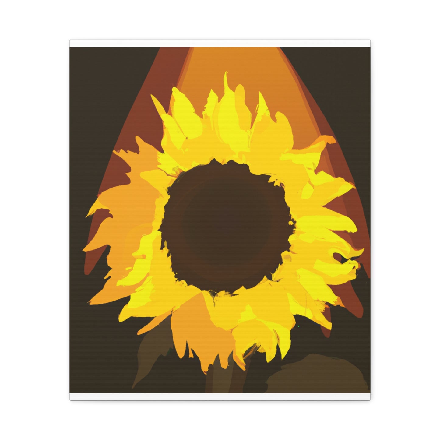 Divine Sun Petal. - Canvas