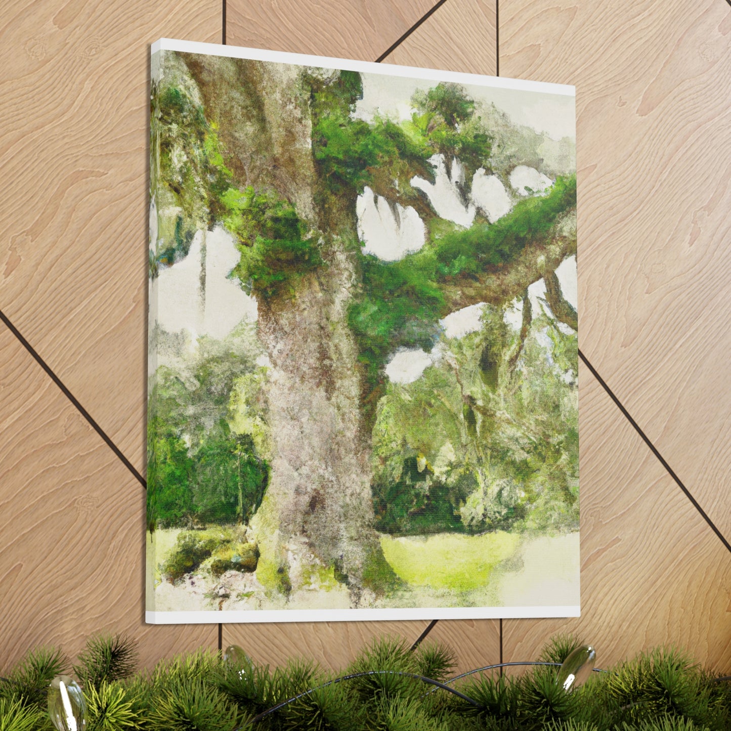 Rural Splendor Moss - Canvas