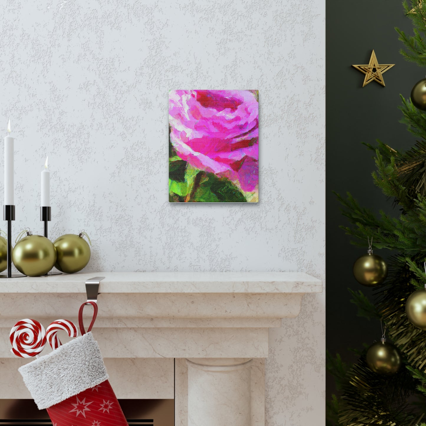 Rose Reflection Dream. - Canvas