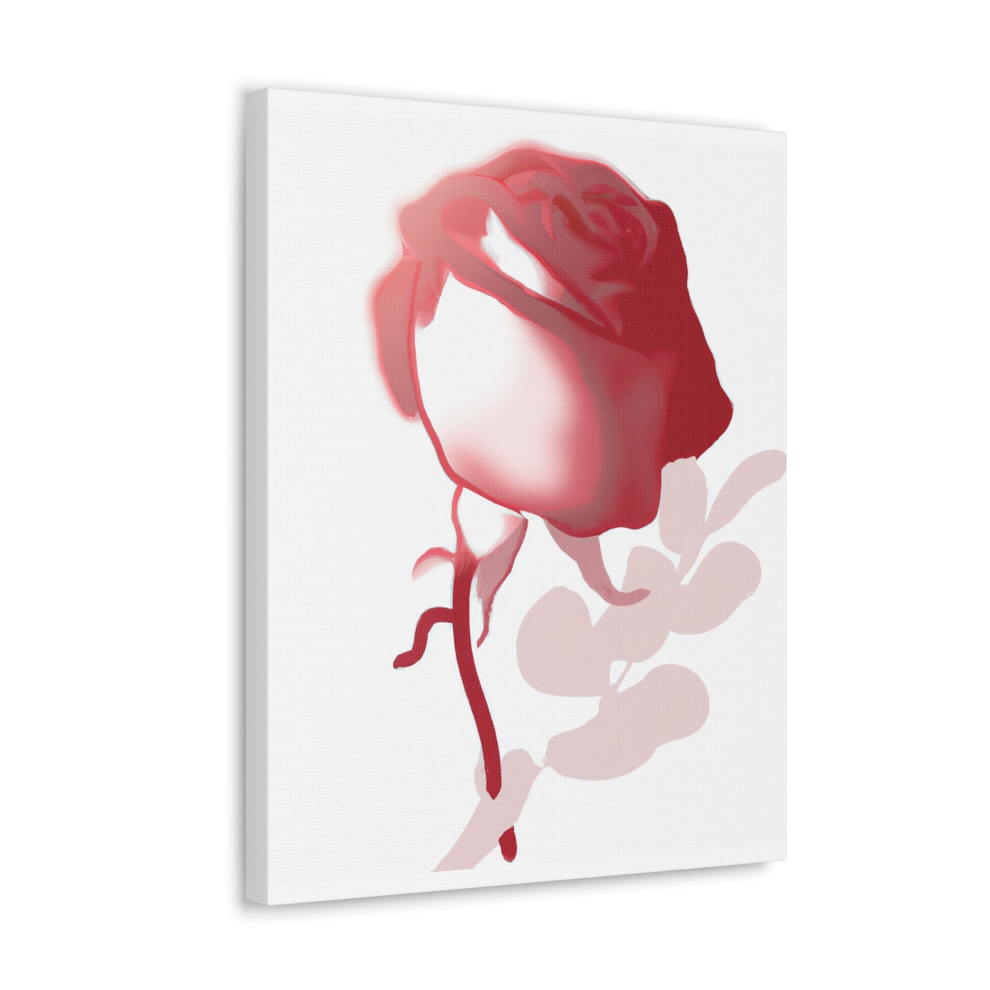 Abstract Floral Blush - Canvas