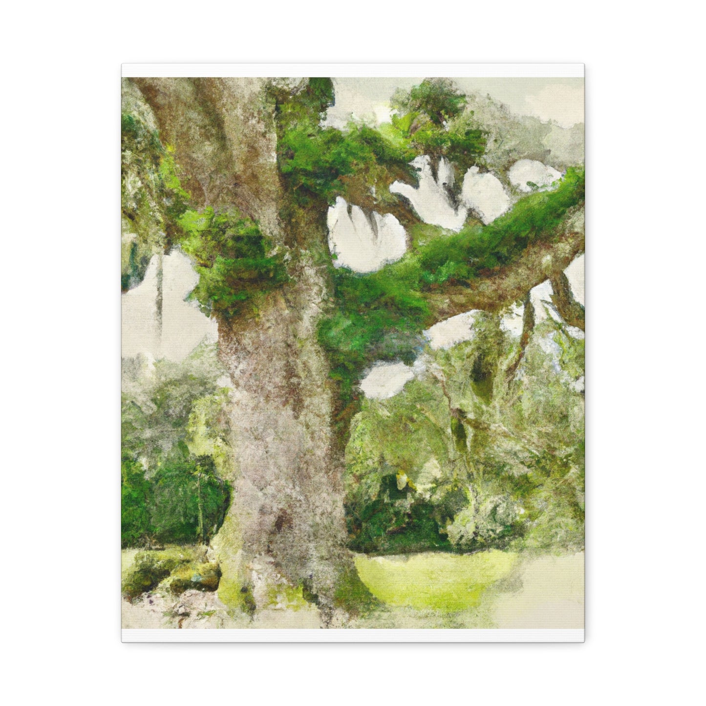 Rural Splendor Moss - Canvas