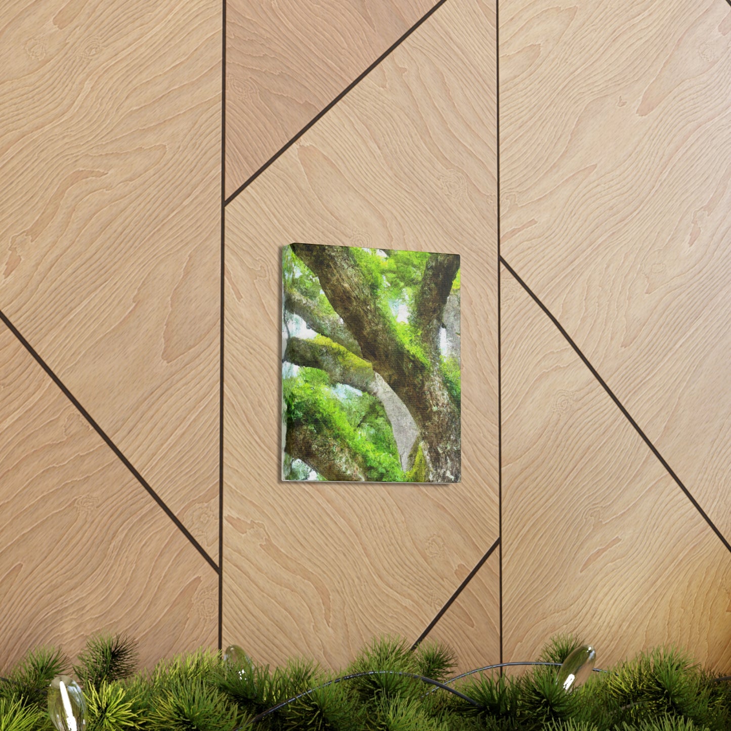 Vibrant Forest Dream. - Canvas