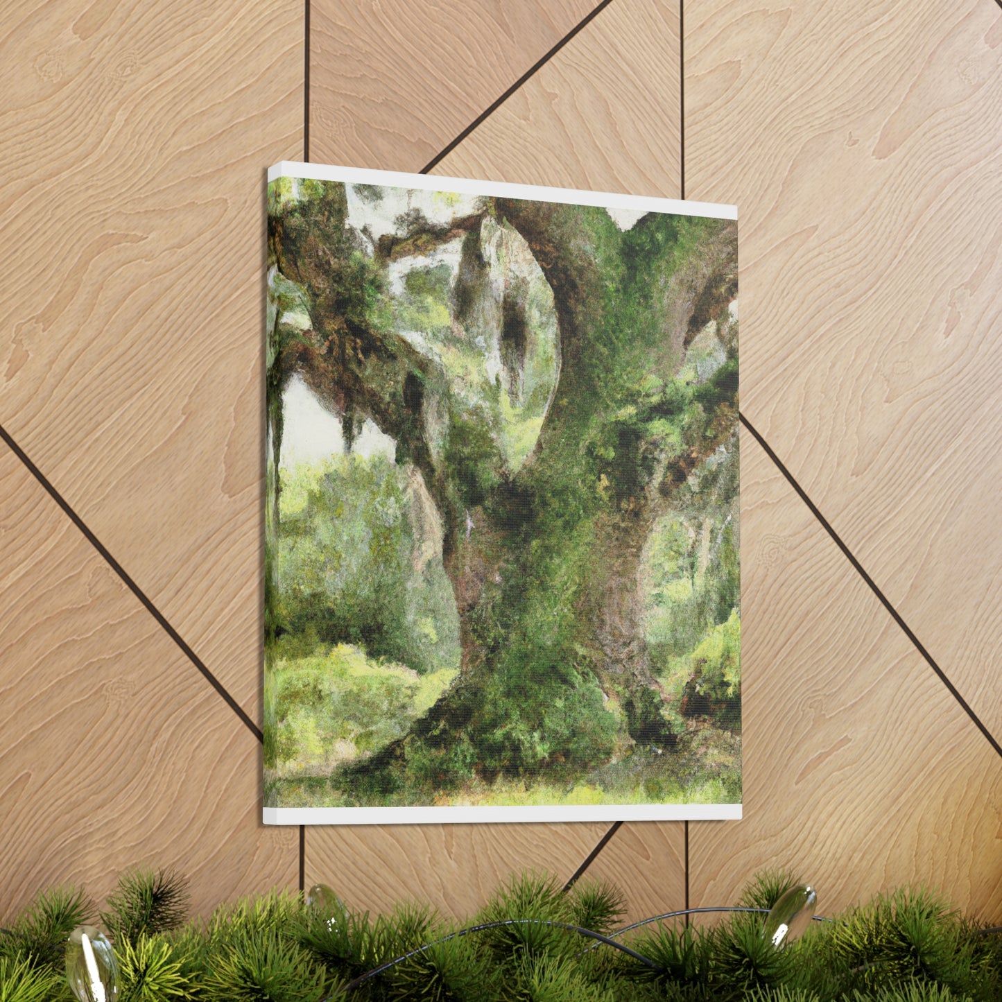 Mystic Moss Tree. - Canvas
